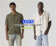 리바이스 반팔 니트 우드사이드 캠프 셔츠 (0059L-0001 / 0000) : HELSINKI