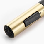 풀다운 가 장착된 SUMERAIN 무연 주방 수도꼭지, 브러시드 골드 싱크대 수도꼭지 단일 홀 손잡이, 데크 장착 Brushed Gold : Amazing005