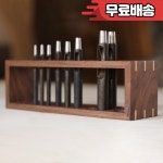 가죽 펀치 도구 랙 하이 엔드 월넛 공예 보관 브래킷 장부 조인트 : 원칠상사