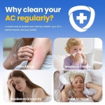 2L 고압 분무기가 장착된 13PCS 에어컨 분할 키트 방수 미니 청소 심층 Large : Westline Tools