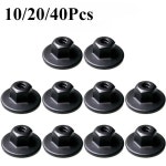 10/20/40PCS 자동차 섀시 리어 2 X6 너트 X3 6 액세서리 3 Z4 버클 검정색 10pcs : 구마 Shop