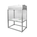 클린부스 클린룸 방진 무균 병원 반도체 산업용 소독룸 작업대 벤치 연구실 1200x600x1500 싱글 : 프리라이프배송