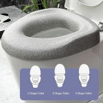 컴모드 시트 쿠션, 침대 옆 의자용 소프트 패드 화장실 시트, EPP 커버 편안함 범용 방수 재사용 가능한 리프트 Grey : 칠성커머스