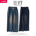 3FT - 201황금브러쉬와이드데님팬츠 : 쓰리에프티