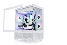 Thermaltake View 170 TG ARGB Snow Micro-ATX 미니 타워형 PC 케이스 화이트 CA-1Z4-00M6WN-00 CS9125 : CROSS THE SEA