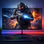 글로벌전자 G2724 게이밍 베젤리스 240Hz 68~69cm(27인치), 무결점 : 주식회사 글로벌전자