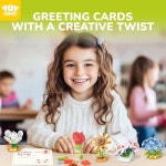 TOY Life 36 팩 파티 혜택, 교실 상을 작은 식물 미니 플라워 빌딩 블록 세트, 꽃 다육식물 장난감 카드, 소년 소녀를 부활절 바구니 스터퍼 6... 