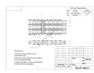 40번3열체인(TGCRS40-3R CHAIN) 스틸40의3열체인 동력전달용40번3열체인 로라체인 : 코츠몰