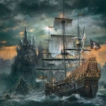 75 50cm 성인 1000pcs 종이 지그 소 퍼즐 해적선 그림 스트레스 감소 어려움 교육 크리스마스 선물  Ship : 모든것을 다 이루는 최서달