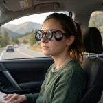 문스스토어어 어지러움 멀미방지용 안경 멀미안경 : 문스스토어어