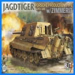 TAKOM 8012 1/35 JagdTiger Sd.Kfz. 186 포르쉐 생산 유형(Zimmerit 스케일 모델 키트 포함) : seonseon9