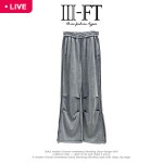 3FT - 피그먼트 핀턱 트레이닝 팬츠 : 쓰리에프티