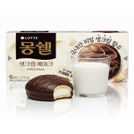 롯데 몽쉘 케이크 오리지날 204g, 4개 : 존맛천국
