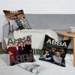 가수 Abba 쿠션 커버 베개 장식 베갯잇 소파 베개용 홈 45x45cm : 알디컴퍼니12