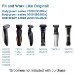 Norelco Bodygroom BG7030 트리머와 호환되는 YUKU 교체 헤드 : 석전산업