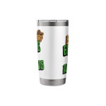 빈 치즈 쿨 우 재미있는 멕시코 스테인리스 스틸 단열 텀블러 20 Ounces Black : 블리츠허브005