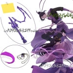 모다오 주 시 장삼촌 유씨 보라색 번개 지디안 코스프레 소품 멋진 고품질 파티 일상 무대 할로윈 : 투지코스튬