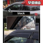엑시드 RX 야오광 오모다 C9 2023  자동차 사이드 윈도우 바이저 윈드쉴드 디플렉터 아이브로우 가드 부품 : 이구종합상사