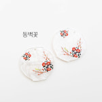 [A0689] 백자 도자기 키링 펜던트 달 항아리 아크릴 악세사리 참 장식 : 루아앤로니