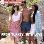 여행 준비 완료 포장 비치 타월 드라이 오버사이즈 69 37 인치 100 클라우드 코튼 31 Sky Blue Cappadocia : liebe-