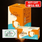 맥심 슈프림골드 40T +20T (총 60T) +플랜88물티슈10매 세트 : 플랜 88
