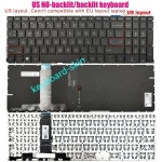 HP ProBook 450 G8455 650 G8 시리즈 노트북용 새 미국 백라이트/백라이트 키보드 프레임 없음 : 송하상사15