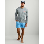 HUK 추격 패턴 크루 긴팔 셔츠 : 에프엔씨 FNC