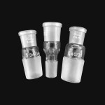 유리 조인트 어댑터 인터페이스 14/19 19/24 축소 전환 실험실용 : 이온트러스트