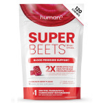 휴먼엔 슈퍼비트 하트 츄, 석류 베리 맛, 비트 뿌리 분말 함유 120구미, 1개 : 글로벌K직구