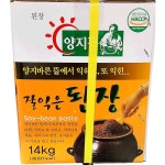 양지뜰 냉동 잘 익은 된장 14kg 대용량 업소용 장류 : 선영 상회