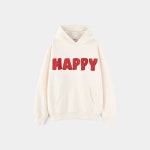 JUST HAPPY PULLOVER HOODIE : 주식회사 퓨어스텔라
