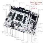 MACHINIST AMD A520M DDR4 AM4 완전 CPU 시리즈 R7 마더보드 : 데일리포커스