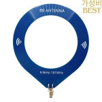 모든 라디오 워키토키 SDR용 저임피던스 변환기가 포함된 10khz-180mhz 도넛형 MW/SW 안테나 : 시저탱크