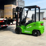 에너지 절약 전동 지게차 1톤 강화 가드 CE 맞춤형 험지용 : -성원무역-