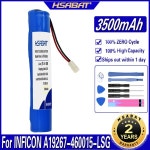 호환용 INFICON D-TEK 선택 냉매 누출 감지기 712-202-G1 A19267-460015-LSG용 HSABAT 3500mAh 배터리 : 풋내