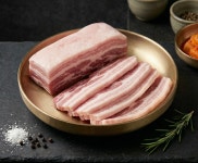국내산 한돈 암퇘지 생삼겹살 1200g : 정자푸줏간