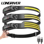 티에이치이노베이션 | led투광등 LONGRIVER 1PC 유도 XPE 헤드 라이트 충전식 COB 램프 W689 랜턴 야외 투광 조명 작업 등 : 텐쓰1007