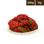 [거대김치X유튜버 배블리] 실비 파김치 국내산 100% 맛집의 김치 1kg, 1개 : 거대 김치