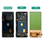 삼성 호환 갤럭시 호환 S20FE 5G AMOLED 6.43인치 SM-G781 G7810 디스플레이 터치  어셈블리 프레임 포함 : 리치프란모비스