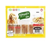 삼시세끼 숯불 껌말이 강아지 대용량 간식 300g, 1개 : 숭구리댕댕