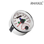 2in1 85mm GPS 속도계 0-200km/h타코미터 포함 0-8000rpm 레드 백라이트 12V 자동차 보트 RV용 방수 : HK오토모터스