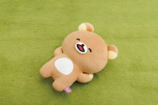 산엑스 리락쿠마인형 느긋힐링 유루유루 포카포카 누이구루미 봉제인형 : 나나타이거