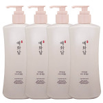 예화담 비단살결 바디 때 필링 500ml 4개  : PinkWave