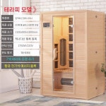 사우나 찜질방 1인 상품 한증막 가정용 실내 기계 부스 단일 전체 작은 유리 클래식 : 업페이즈15