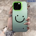 갤럭시S26 귀여운 스마일 심플 러브 럭키 PC 케이스 : 띠띠케이스