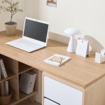 G2144 G2145 코너형 서랍 수납 책상 공부방 ㄱ자 와이드책상 이케아 : 깔꾸미프렌즈