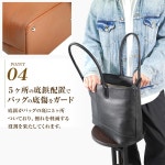 [Joya] 토트 백 남성용 큰 지퍼가있는 a4 가죽 캐주얼 브랜드 대용량 가죽 비즈니스 가방 CAMEL J4010 : ARNAGE