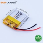 361320 3.7V 70mAh GPS 블루투스 헤드셋 장난감용 충전식 리튬 폴리머 배터리 스포츠 팔찌 FITBIT HR : 준오렌지