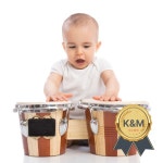 카혼 탬버린 타악기 음악 계몽 무대 공연 리듬 벨 드럼 액세서리 : 굿초이스SHOP