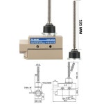 TZ-6106 1NO1NC Trave AC250V15A ABILKEEN 스위치 푸시 도어 롤업 플렉시블 : 신안글로벌-1